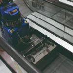 Limpiadora de escaleras mecánicas Duplex Escalator