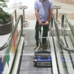 Limpiadora de escaleras mecánicas Duplex Escalator
