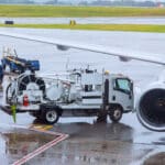 camion limpieza de aviones